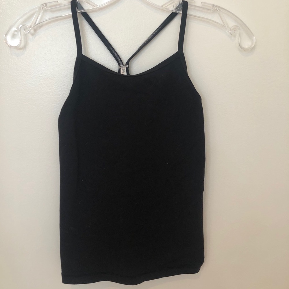 Black Ivivva Tank/ Workout Top Size 8